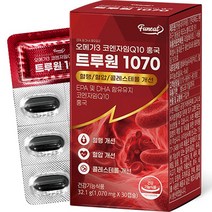 퍼니트 오메가3 코엔자임Q10 홍국 트루원 1070 32.1g, 30정, 1개