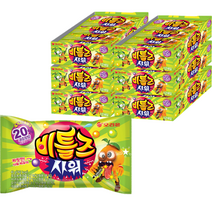 오리온 비틀즈사워 캔디, 480g, 6개