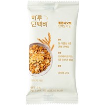 프로틴방앗간 블론디오트 하루 단백바, 1개, 45g