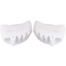 나음다름 발가락 보호대 좌우세트 화이트, 1세트