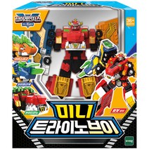 미니특공대 브이레인저스 미니 트라이노브이, 혼합색상, 토이트론