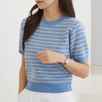 안다로미 여성용 로즈메리 라운드 니트