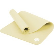 아리프 NBR 와이드 요가매트 10mm, 버터 밀크