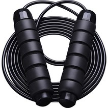 빼다 꼬임없는 와이어 줄넘기, 블랙