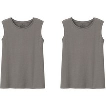 무인양품 여성용 MUJI 코튼 레이온 탱크탑 BBG01ZZZ 2p