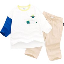 젤리스푼 남아용 렛츠고 디노 상하복 세트