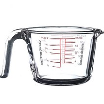 오븐락 퓨어 내열유리 계량컵 11779, 혼합색상, 500ml