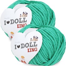 니뜨 아이돌킹 실 45g, 28 에메랄드