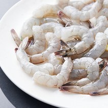 어부심 산지직송 어제 껍질을 깐 신안군 생칵테일 새우살 대 35~45미, 500g, 1개