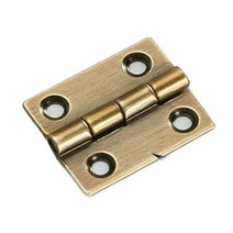 인테리어 가구 부속품 빈티지 가구 도어 장농경첩 14 T3602 2.5 x 2.2 cm, 브론즈, 1개