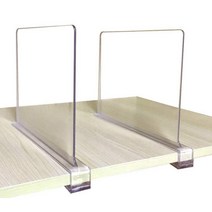 나린나래 다용도 공간분리 칸막이 파티션 2p, 투명