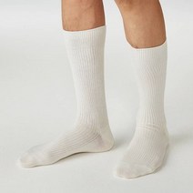 무인양품 남성용 굿피트직각 리브 편직 양말 5켤레 세트 DAE03A2S