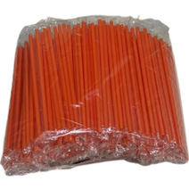 네이처컨테이너 일회용 개별포장 주황 스트로우 21cm 빨대, 500개입, 1개
