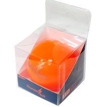 나사레 썬더볼트 LED 파크 골프공 3피스, 오렌지, 1개, 1개입