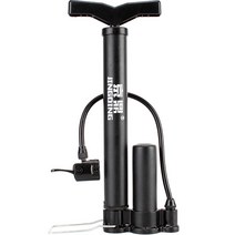 데일리리빙 공기채우기 자전거 에어펌프 숏, 혼합색상, 1개