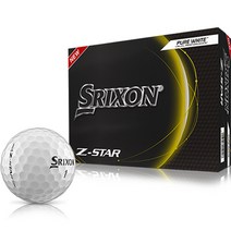 스릭슨 골프공 지스타 8 3피스, 화이트, 12개입, 1개