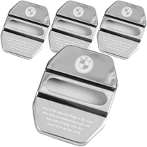 BMW 튜닝 도어 스트라이커 커버 4p, 실버