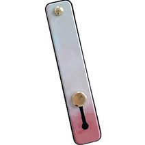휴대폰 뒷면 핑거 스트랩, 07 화이트핑크, 1개