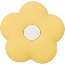 머니풀 귀염 뿌띠 꽃잎 플라워 그립톡 거치대, 옐로우, 1개