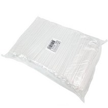 대성산업 일자 투명 개별포장 빨대 7 x 210 mm, 500개입, 1개
