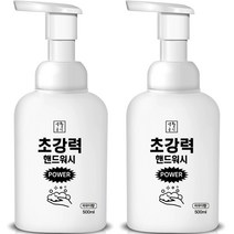 생활공식 초강력 핸드워시 파우더, 500ml, 2개
