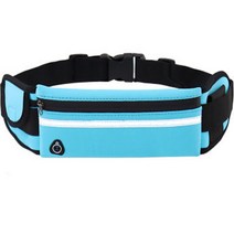 바디보 등산용 포켓 힙색 러닝 벨트, 블루