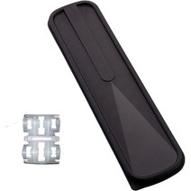 무소음 수저 케이스, 블랙, 1개