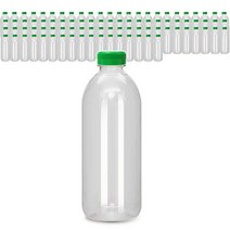 미르 페트병 우유병 딥그린, 1000ml, 90개