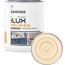 삼화페인트 아이럭스 멀티 에그쉘 200컬러 가구 방문 페인트, 24 코코넛밀크, 1000ml, 1개