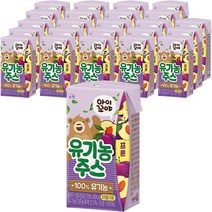 아이꼬야 유아용 유기농 주스, 프룬, 120ml, 24개