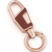 삼에스 자동차 키홀더 ZB6611, 1개, 골드