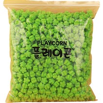 플레이콘 꽃모양 만들기재료 리필 800p 세트, 녹색, 1세트
