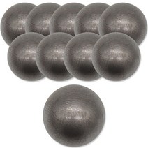 동대문단추왕 반콩 단추 18mm, 10개, 흑니켈무광