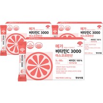 동화약품 메가 비타민C 3000 아스코르빈산 90p, 270g, 3개