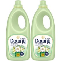 다우니 생화향기 컬렉션 초고농축 섬유유연제 프리지아 앤 페어 본품, 2L, 2개
