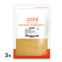 고미네 갈근 가루, 3개, 300g