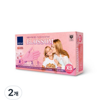 아베나 식품용 니트릴 위생장갑 XS 100매 DK450KF, 2개