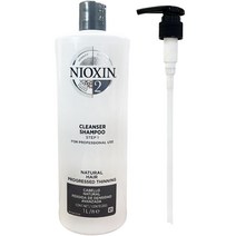 니옥신 3D 케어 시스템 클렌저 샴푸 일반모 진행 No.2 + 펌프, 1000ml, 1개