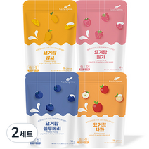 리틀스푼 동결건조 요거랑 4종 세트 16g 4p, 2세트, 딸기, 블루베리, 사과, 망고
