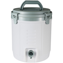 코스모스 보냉 물통 캠핑 얼음통 워터저그, 화이트, 7.6L