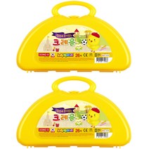 노랑병아리 크레용, 26색, 2개