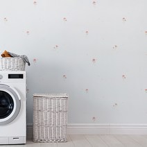 폼드림하우스 접착식 단열벽지 드림5500, 모티브 봄꽃향기