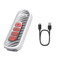 셀루미 안드로이드 전용 줌기능 무선 블루투스 리모컨, SEL-ZM120G(화이트앤레드)