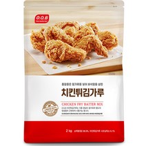 [업소용후라이드치킨가루] 오큐비 치킨튀김가루, 2kg, 1개