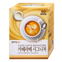 곰곰 달지않은 카페라떼 시그니처, 50개입, 1개