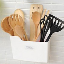 글라스터 부착식 수저통, 화이트