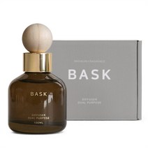 바스크 차량용 방향제 듀얼퍼포즈 디퓨저 100ml, 바질만다린, 1개