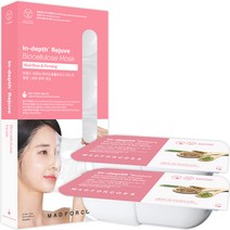 매드포코스 인뎁스 리쥬브 저분자콜라겐 바이오셀룰로오스 영양 충전 탄력 개선 캡슐 마스크팩 80ml, 4개입, 1개