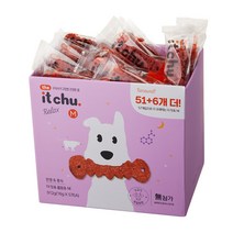 강아지 The 잇츄 꿀잠츄 특대용량 M 간식 덴탈껌 16g x 57p, 소고기, 1개