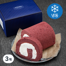 지유가오카 레드벨벳 롤케이크 (냉동), 280g, 3개